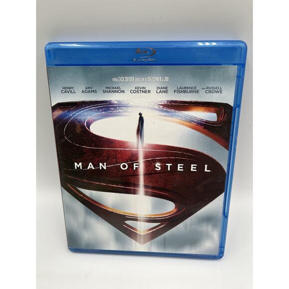 Man of Steel Bluray DVDs - Picture 1 of 6